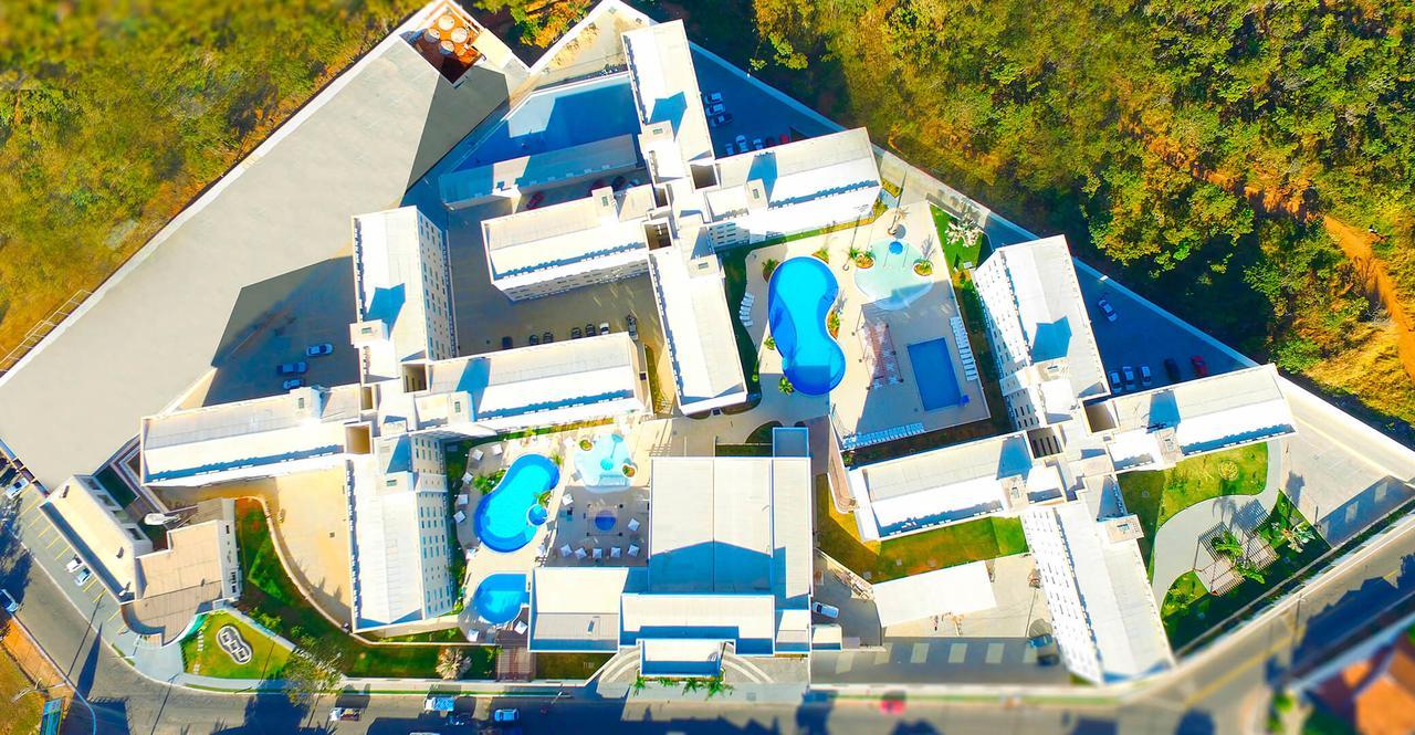 Apartamento Encontro Das Aguas Caldas Novas Bagian luar foto