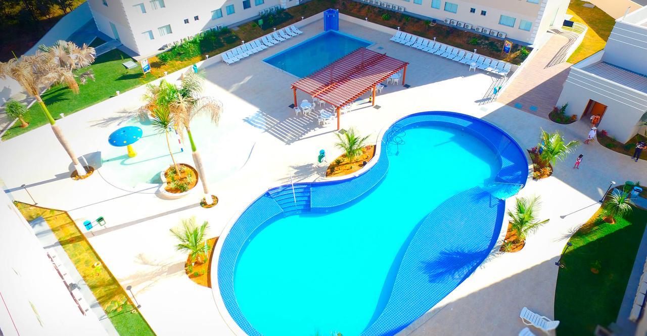 Apartamento Encontro Das Aguas Caldas Novas Bagian luar foto